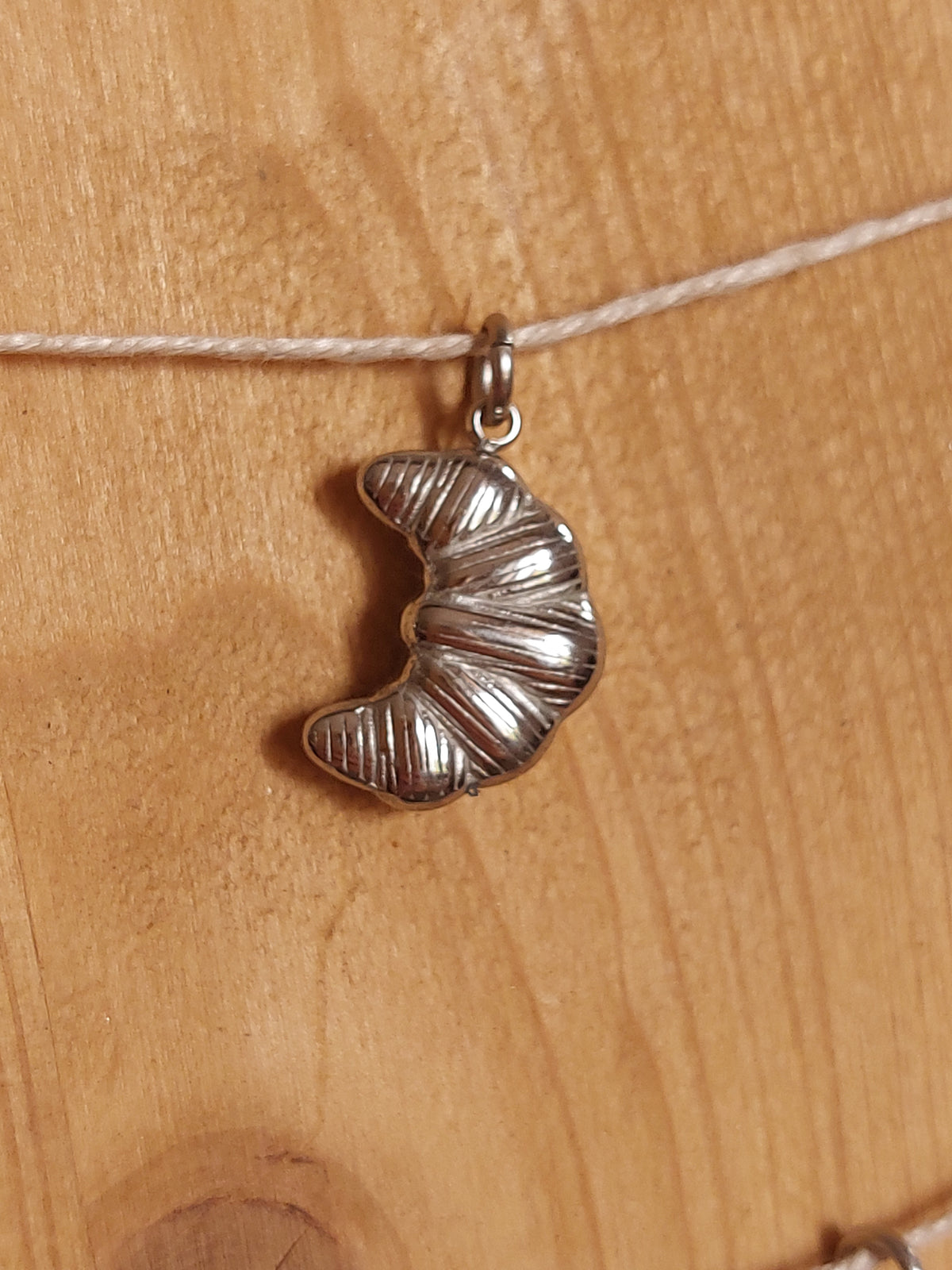 Charms argenté acier inoxydable