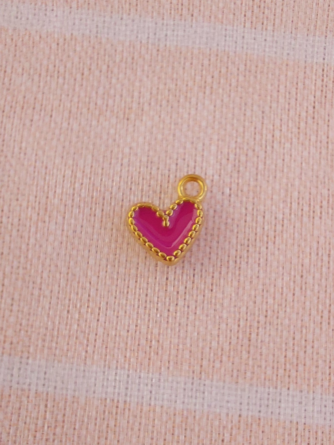 Charms doré acier inoxydable