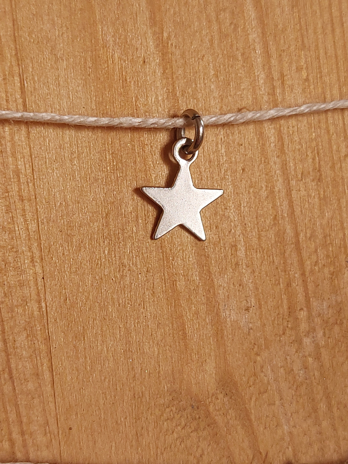 Charms argenté acier inoxydable