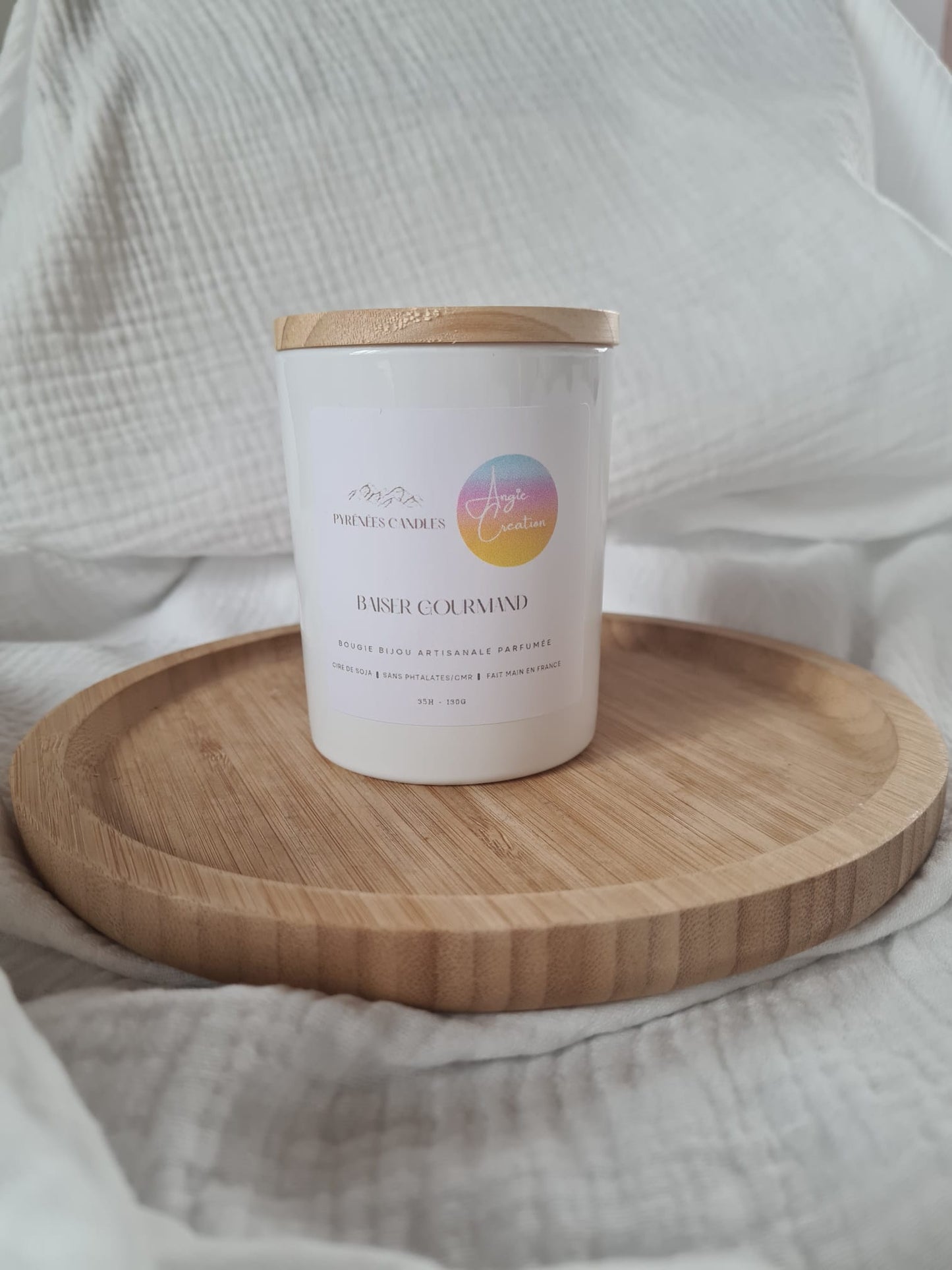 Bougie Bijoux Baiser Gourmand 💋